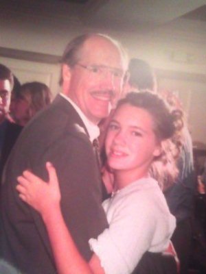 Rachel Howard and her Dad